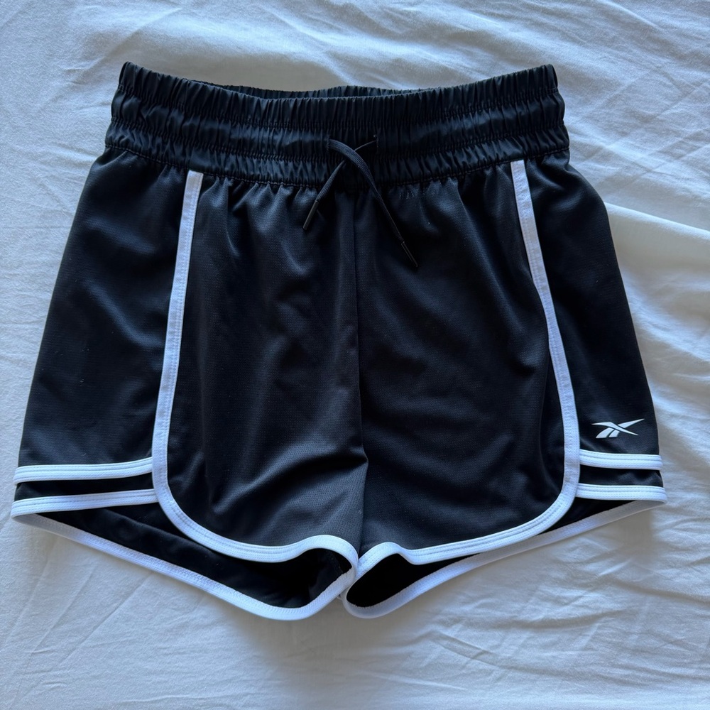 Reebok Women's Black Athletic Shorts